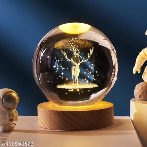 3D Crystal Ball Lamp